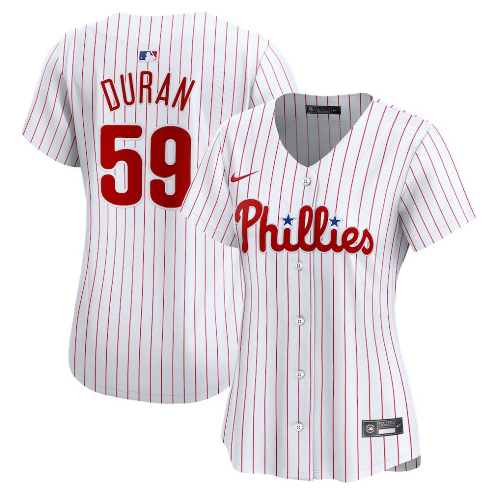 Jhoan Duran Philadelphia Phillies Nike Women's Home Limited Player Jersey | MLB Near me