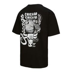 Chicago Bulls Hardwood Classics Overlap T-Shirt sale For Sale