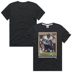 Baltimore Ravens  Ray Lewis  Homage Unisex NFL Topps Trading Card Tri-Blend T-Shirt