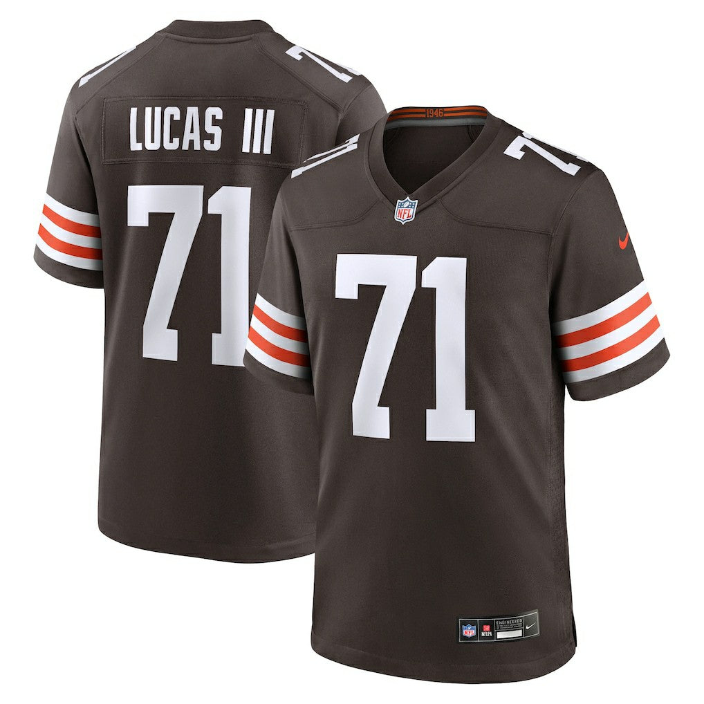 Cleveland Browns Nike Cornelius Lucas  Team Game Jersey