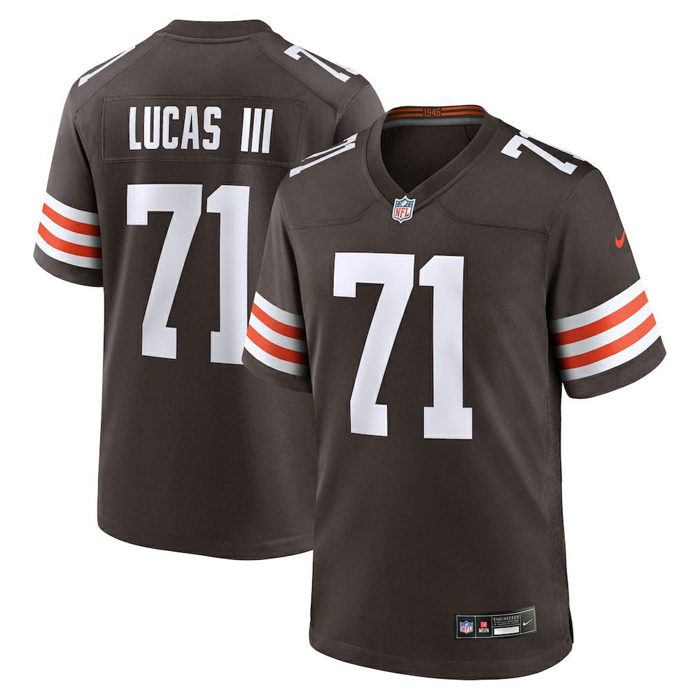 Cleveland Browns Nike Cornelius Lucas  Team Game Jersey