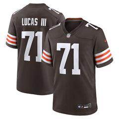 Cleveland Browns Nike Cornelius Lucas  Team Game Jersey