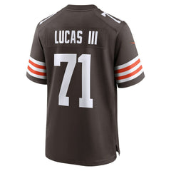Cleveland Browns Nike Cornelius Lucas  Team Game Jersey