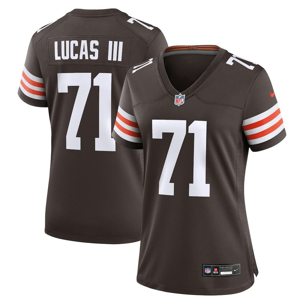 Cleveland Browns Nike Cornelius Lucas  Women's Team Game Jersey