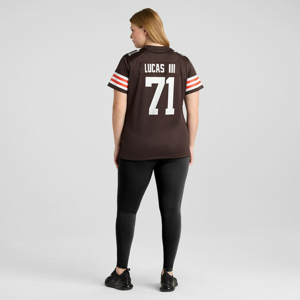 Cleveland Browns Nike Cornelius Lucas  Women's Team Game Jersey