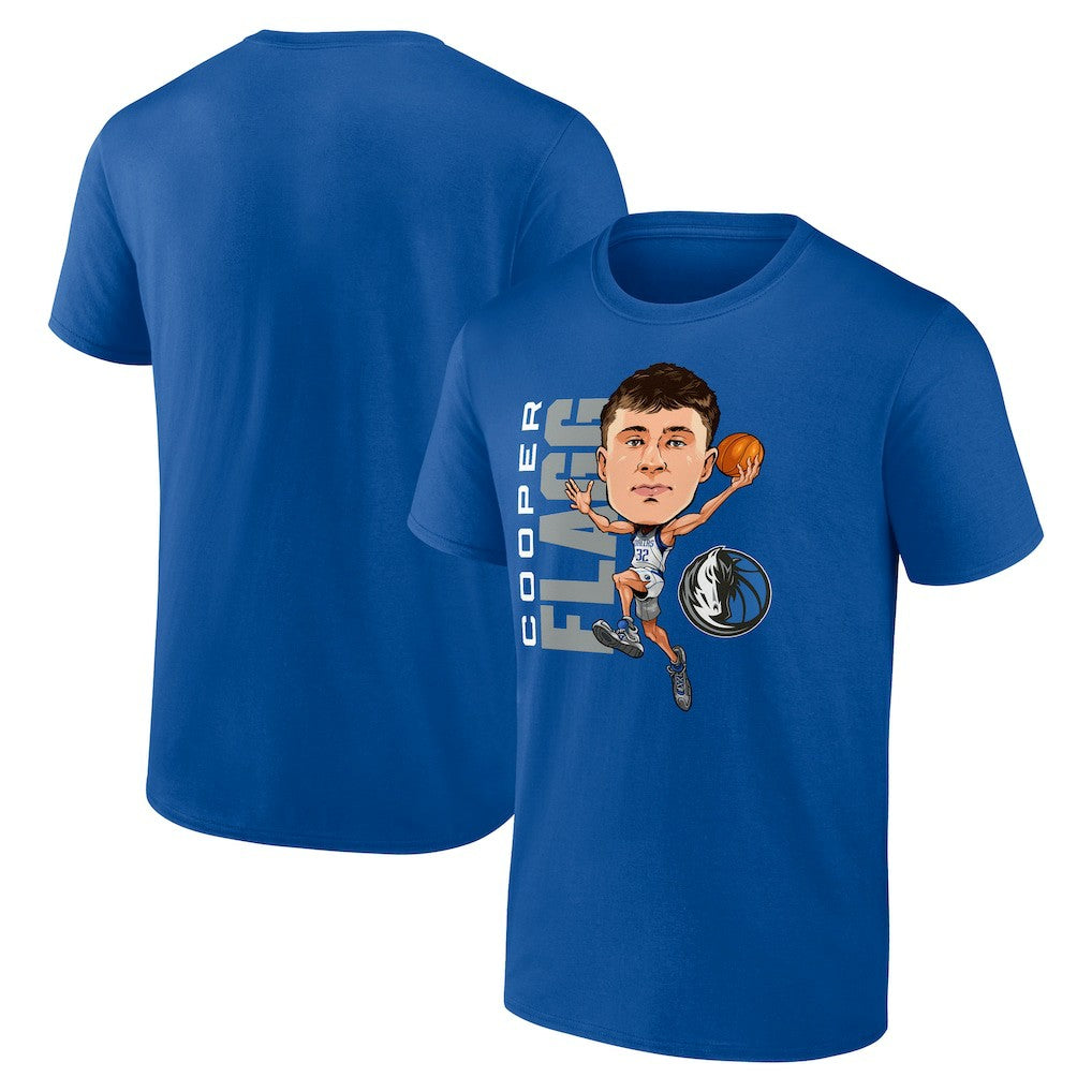 Cooper Flagg Dallas Mavericks Caricature T-Shirt sale Online
