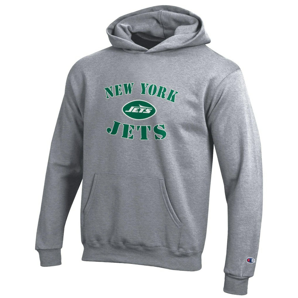 New York Jets Champion Youth Powerblend Fleece Hoodie