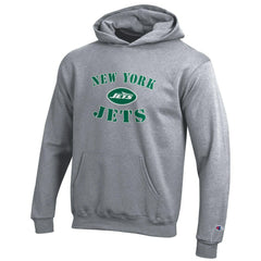New York Jets Champion Youth Powerblend Fleece Hoodie
