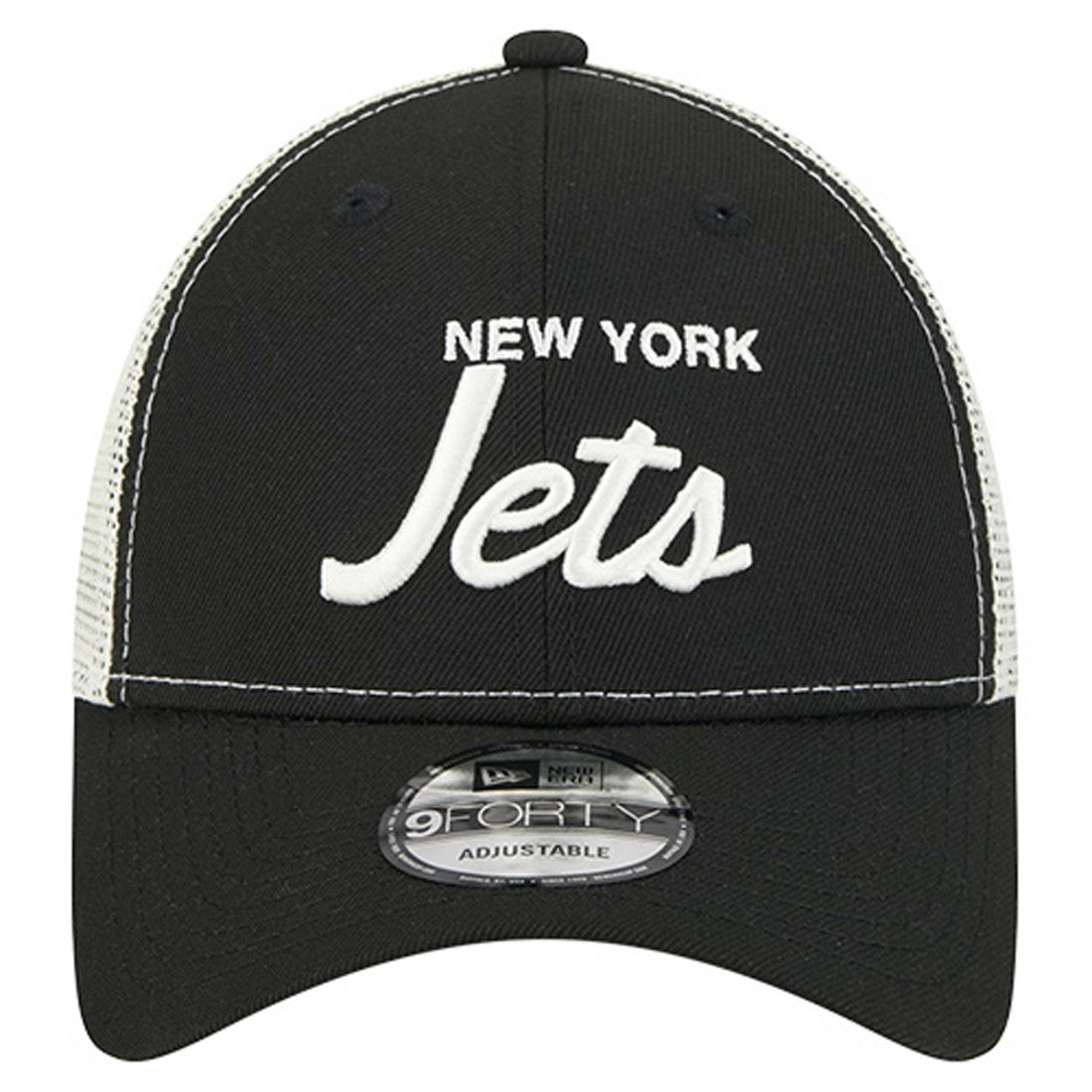 New York Jets New Era Apple Trucker 9FORTY Adjustable Hat