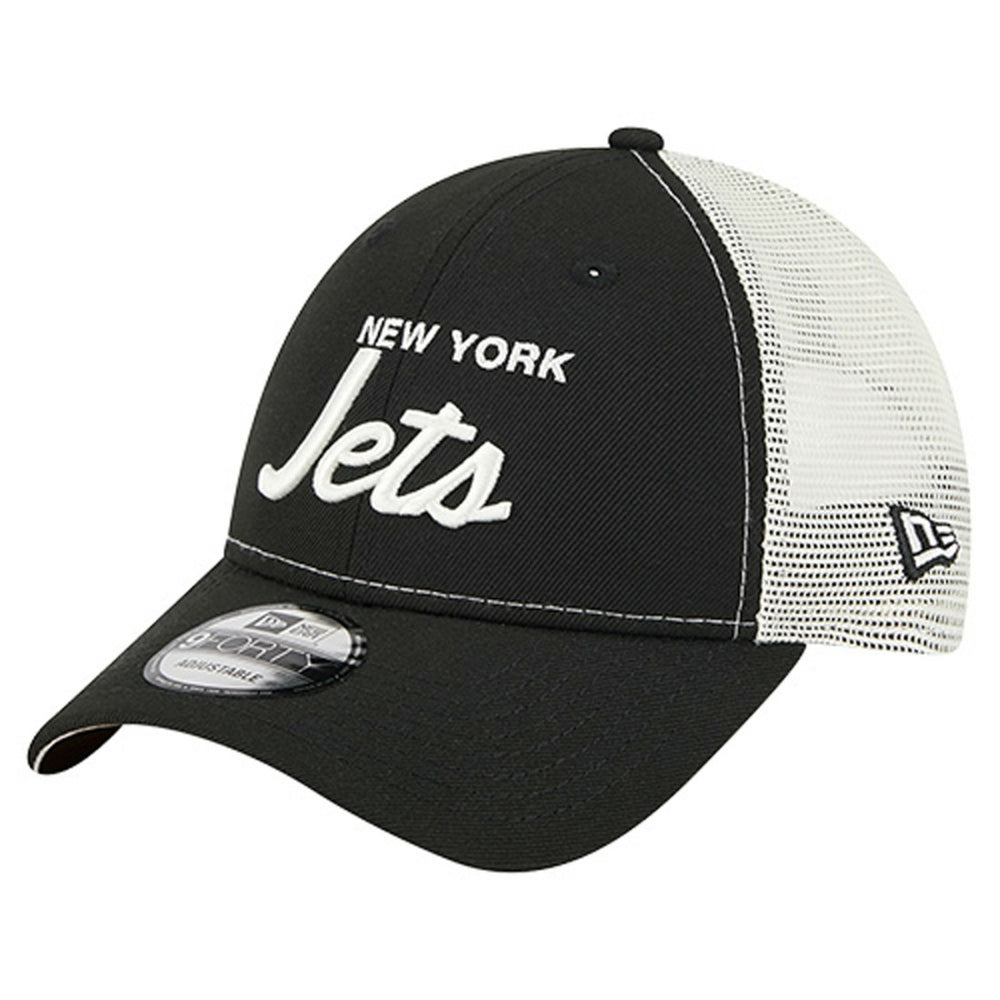 New York Jets New Era Apple Trucker 9FORTY Adjustable Hat