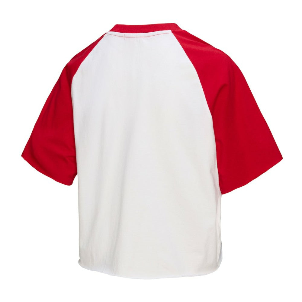 Philadelphia Phillies Mitchell & Ness Women's Cropped Raglan Boxy T-Shirt | MLB Discount