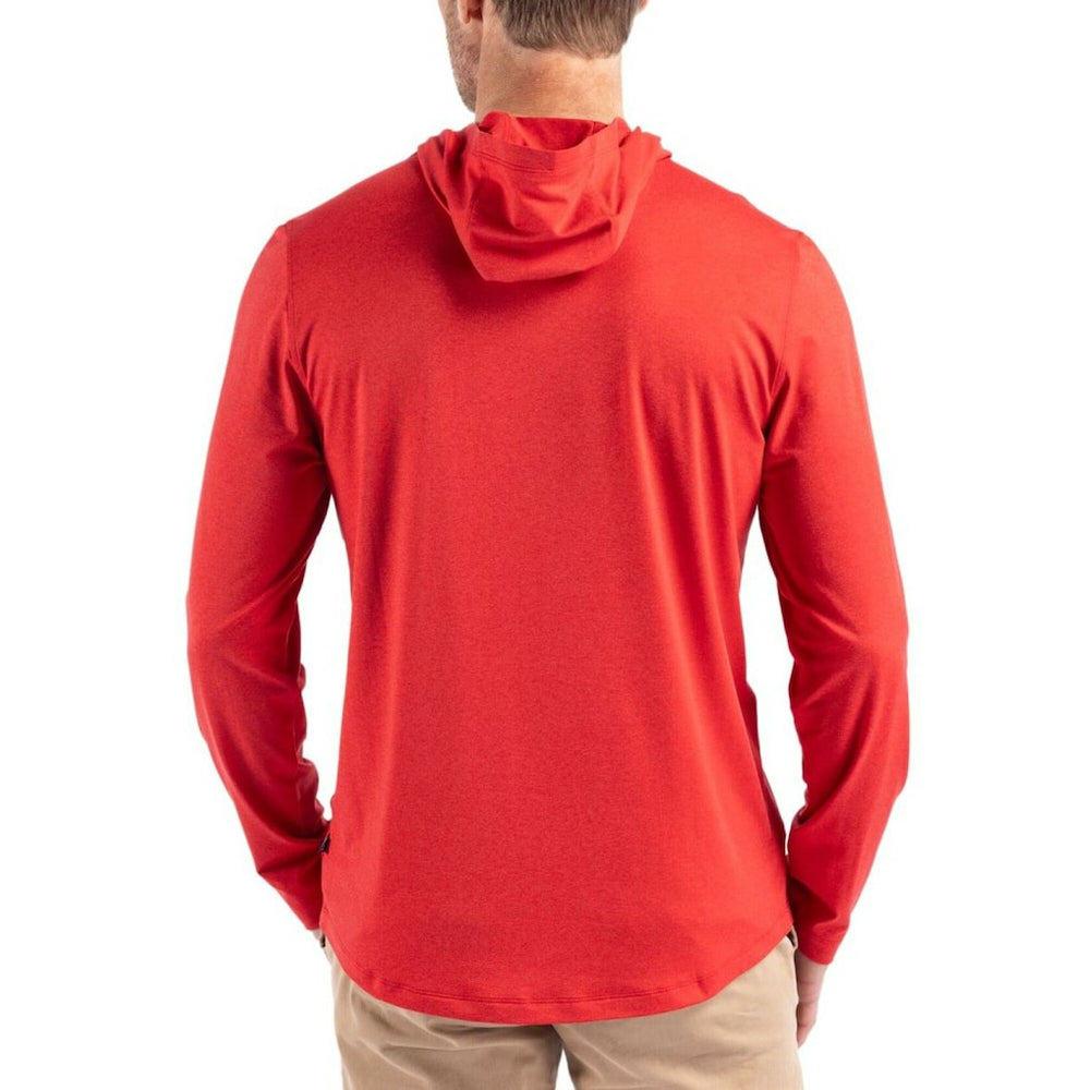 Buffalo Bills  Cutter & Buck Americana Coastline Epic Comfort Eco Recycled Long Sleeve Hoodie T-Shirt
