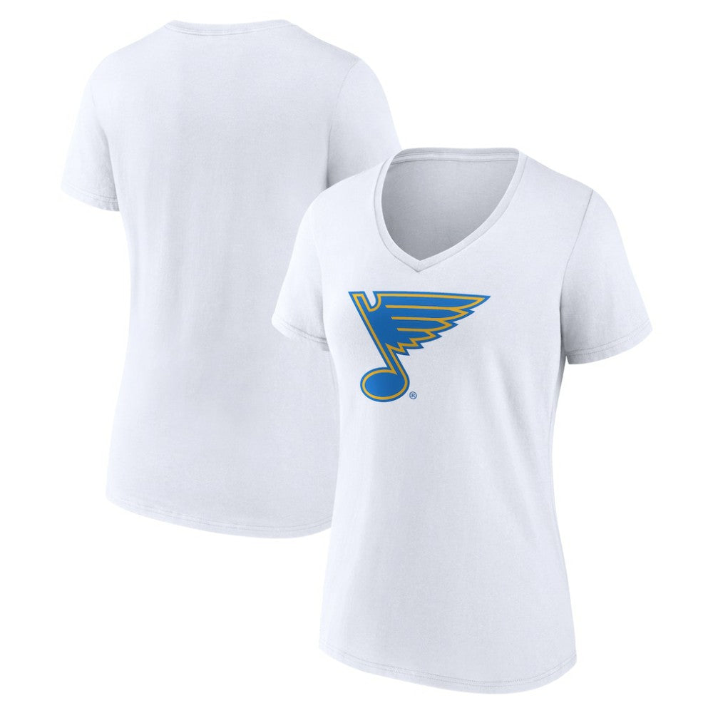 St. Louis Blues Women's Essential V-Neck T-Shirt On Sale