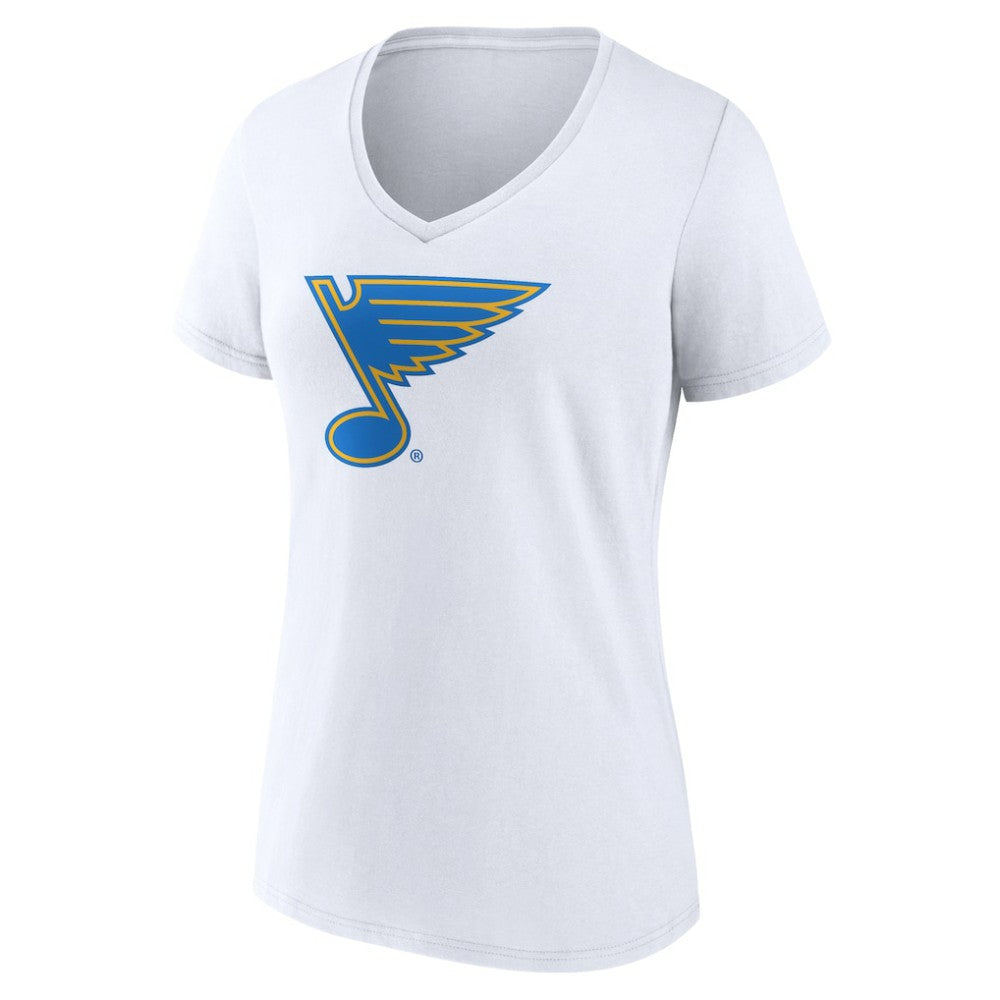 St. Louis Blues Women's Essential V-Neck T-Shirt On Sale