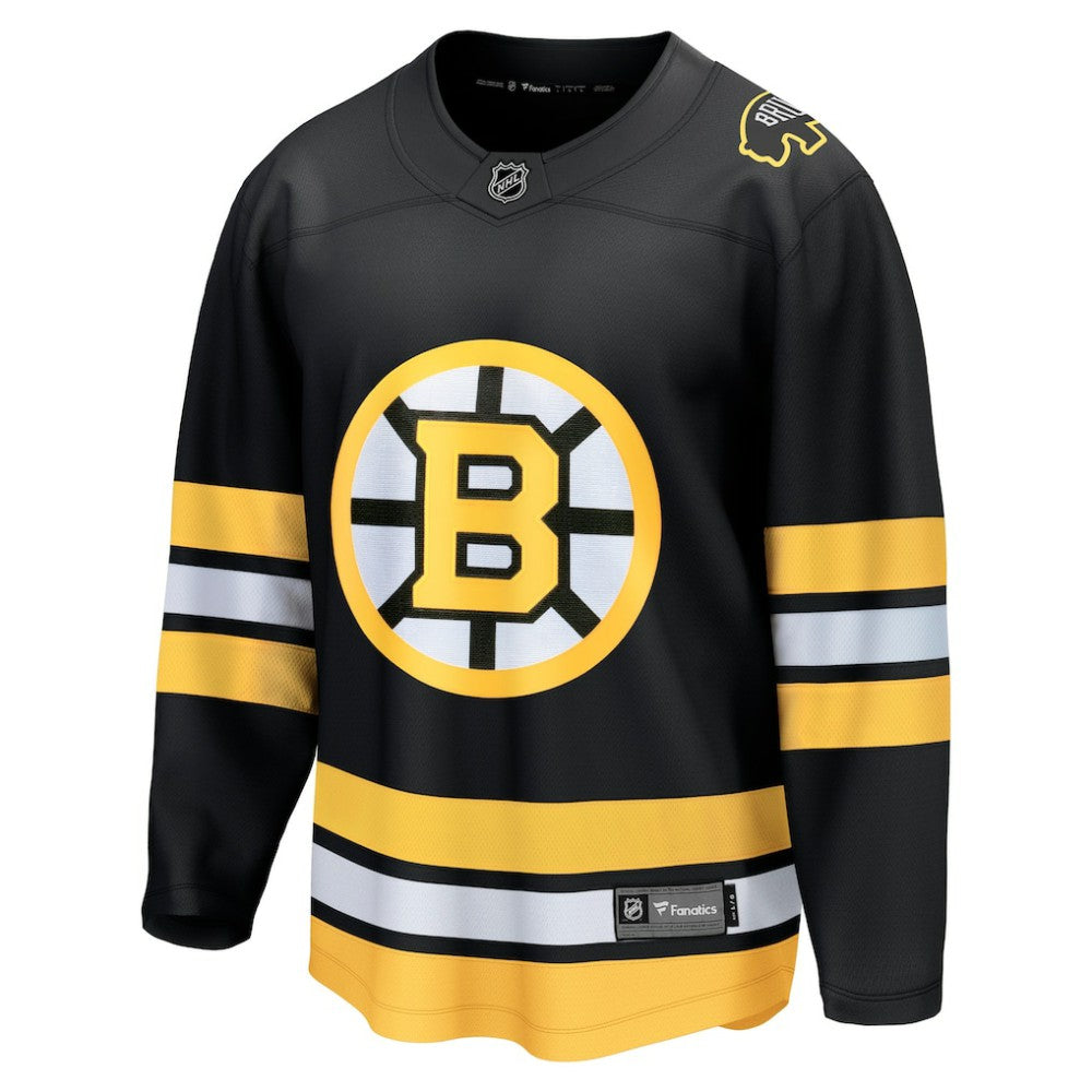 Boston Bruins Fanatics Anniversary Home Breakaway Jersey For Sale