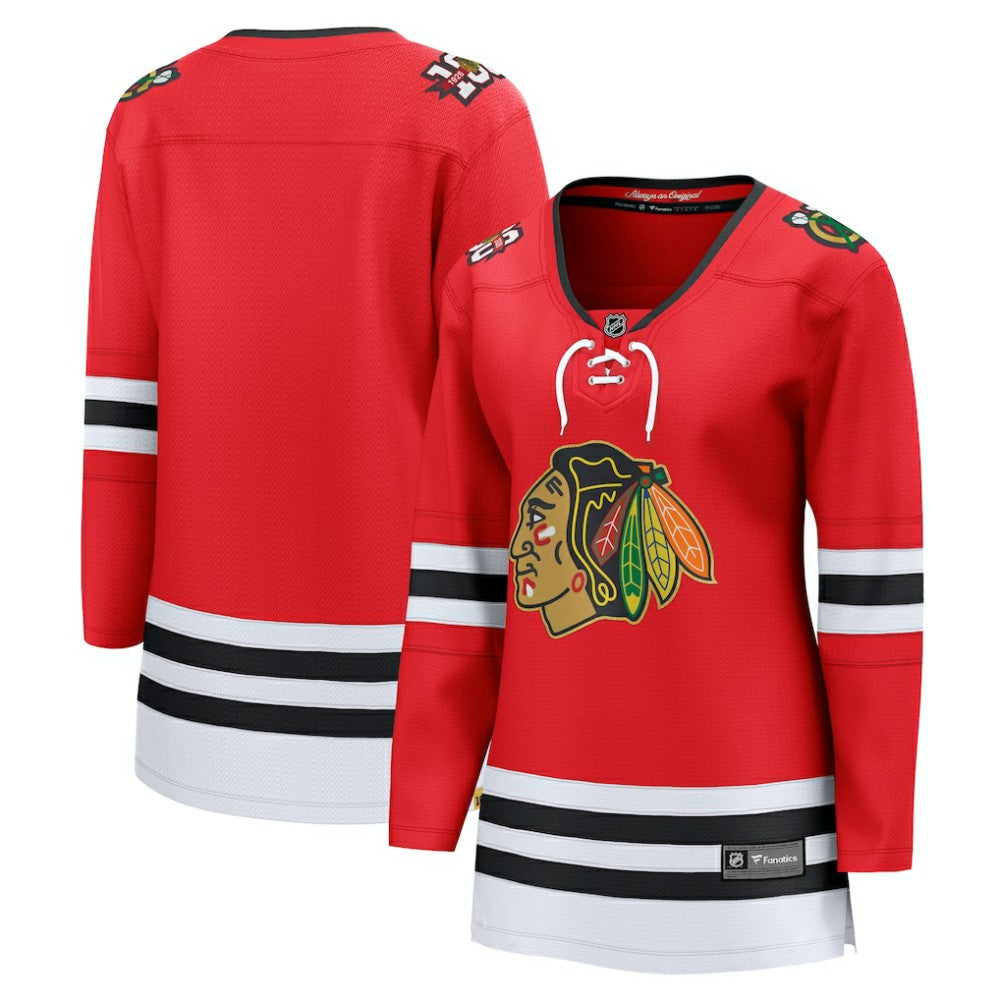 Chicago Blackhawks Fanatics Women's Centennial Breakaway Jersey Outlet