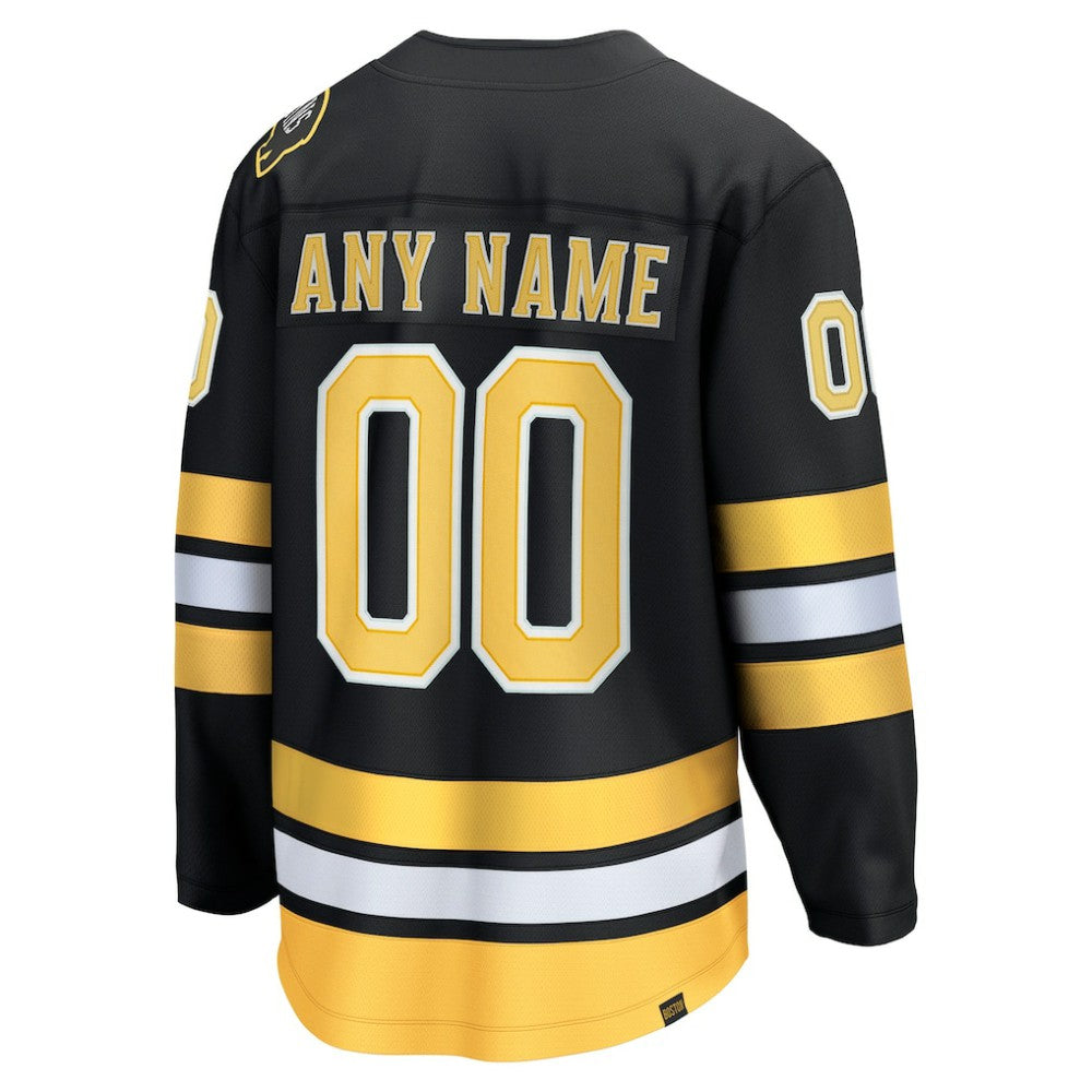 Boston Bruins Fanatics Home Breakaway Custom Jersey On Sale