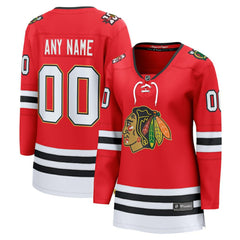 Chicago Blackhawks Fanatics Women's Centennial Breakaway Custom Jersey For Sale