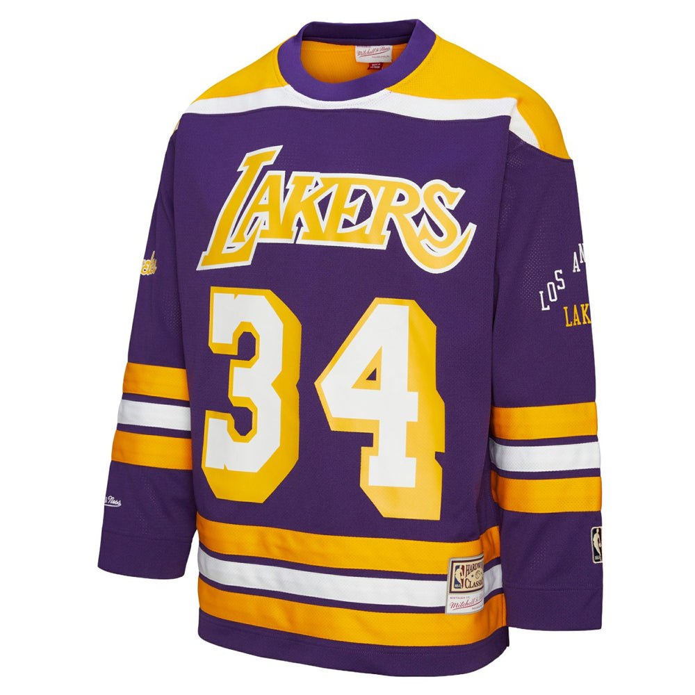 Shaquille O'Neal Los Angeles Lakers Unisex Maxxed Out Fashion Hockey Jersey Online