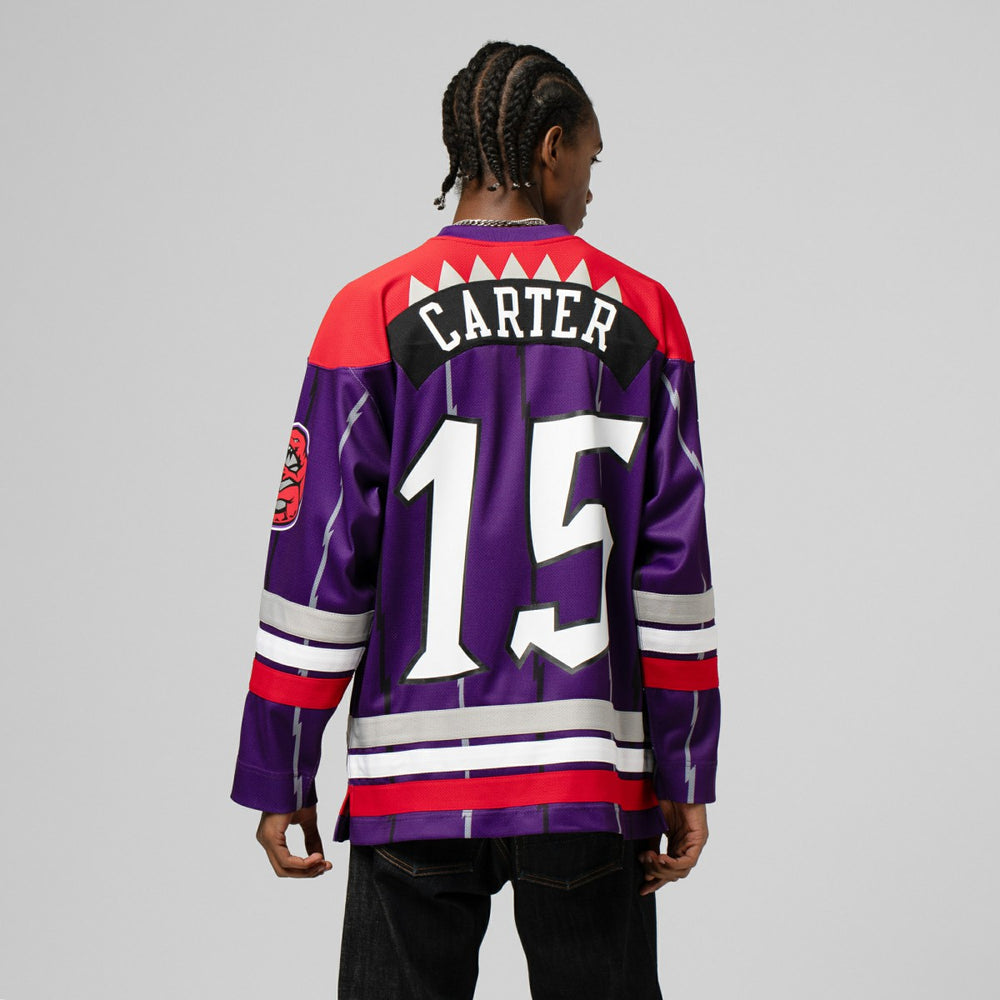 Vince Carter Toronto Raptors Unisex Maxxed Out Fashion Hockey Jersey Online