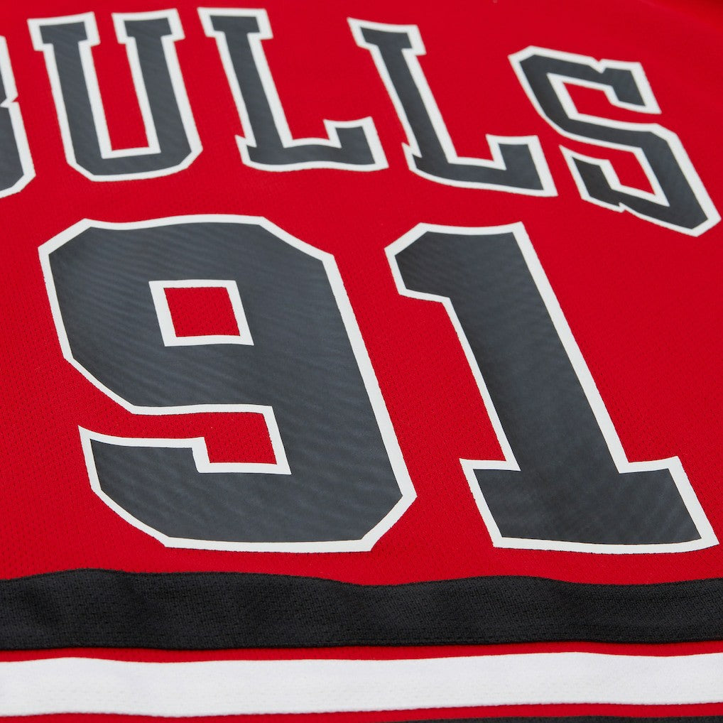 Dennis Rodman Chicago Bulls Unisex Maxxed Out Fashion Hockey Jersey sale Online