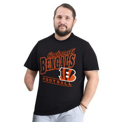 Cincinnati Bengals  G-III Sports by Carl Banks Adaptive Headliner Graphic T-Shirt
