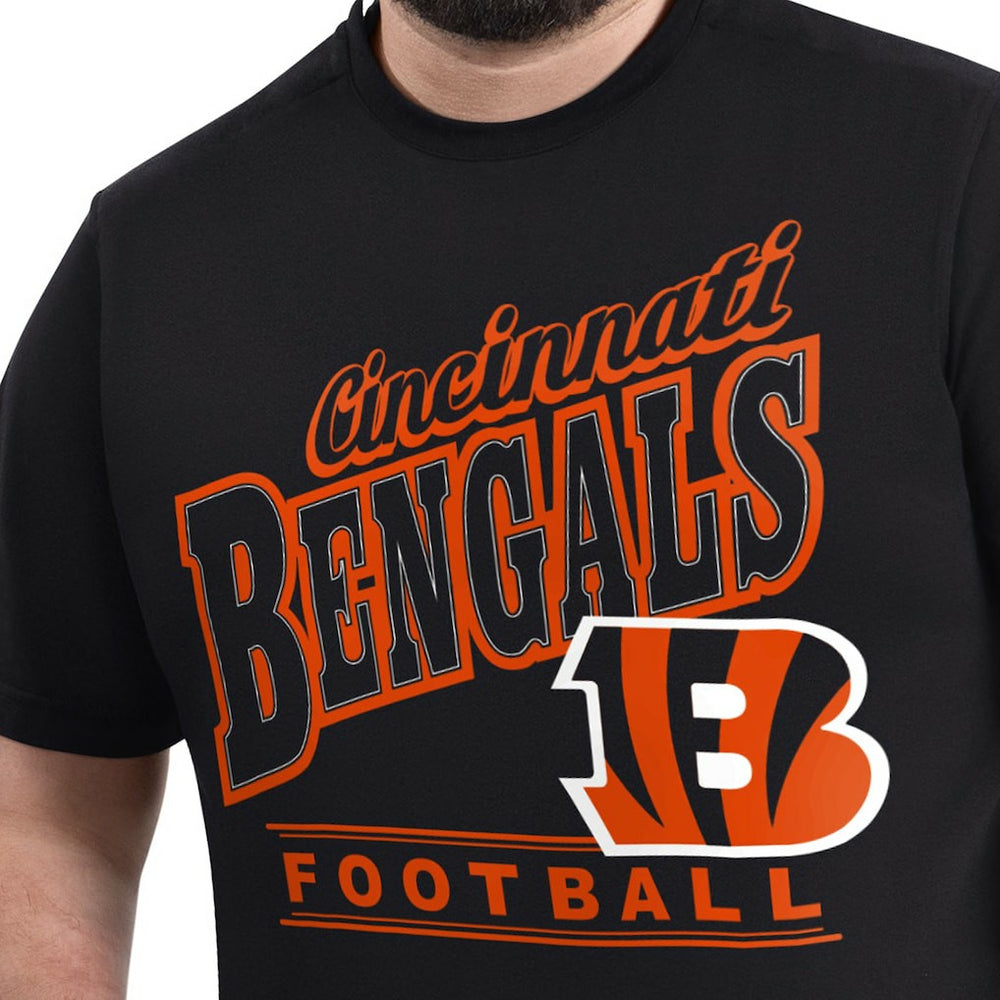 Cincinnati Bengals  G-III Sports by Carl Banks Adaptive Headliner Graphic T-Shirt