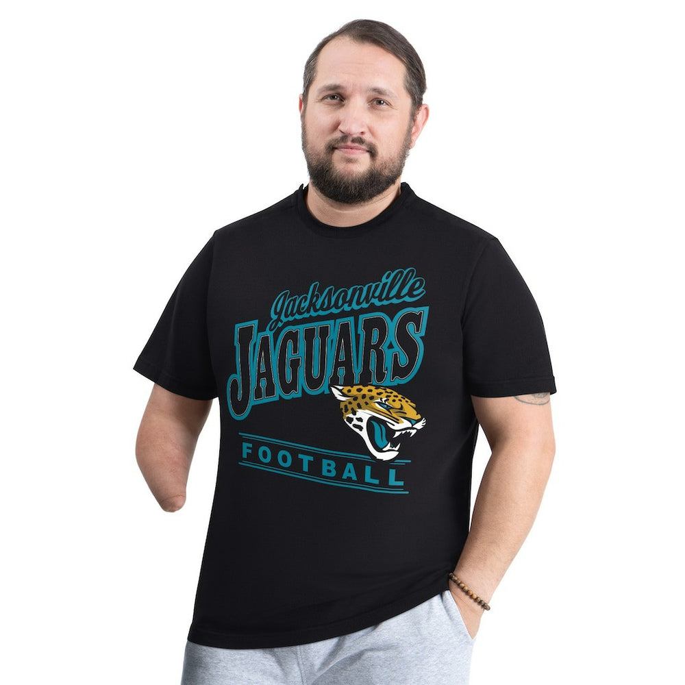 Jacksonville Jaguars  G-III Sports by Carl Banks Adaptive Headliner Graphic T-Shirt