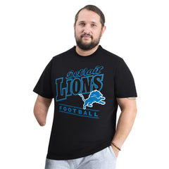 Detroit Lions  G-III Sports by Carl Banks Adaptive Headliner Graphic T-Shirt