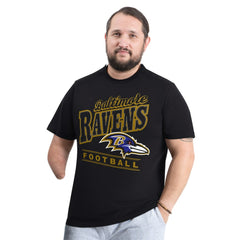 Baltimore Ravens  G-III Sports by Carl Banks Adaptive Headliner Graphic T-Shirt