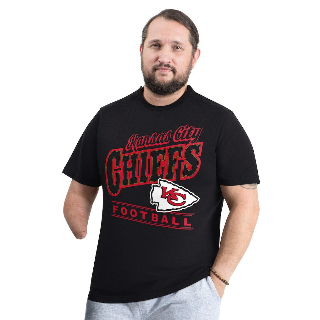 Kansas City Chiefs  G-III Sports by Carl Banks Adaptive Headliner Graphic T-Shirt