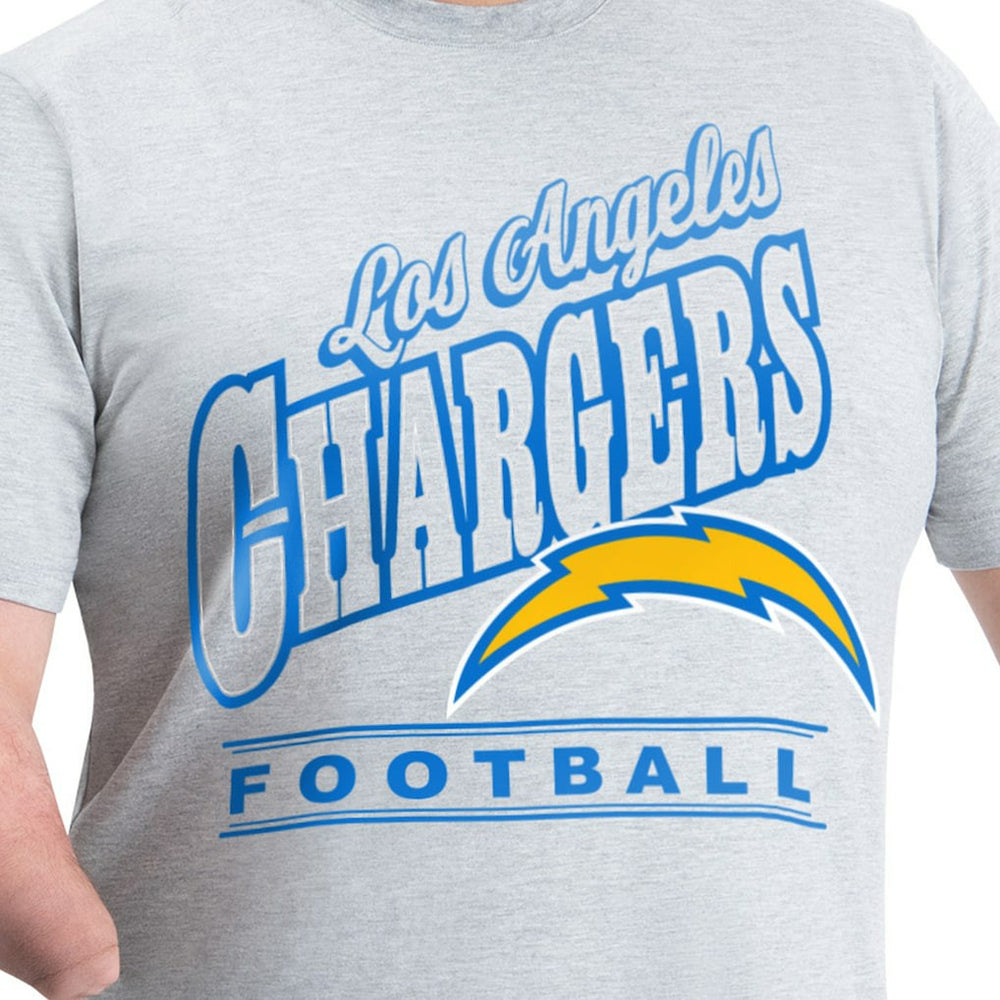Los Angeles Chargers  G-III Sports by Carl Banks Adaptive Headliner Graphic T-Shirt