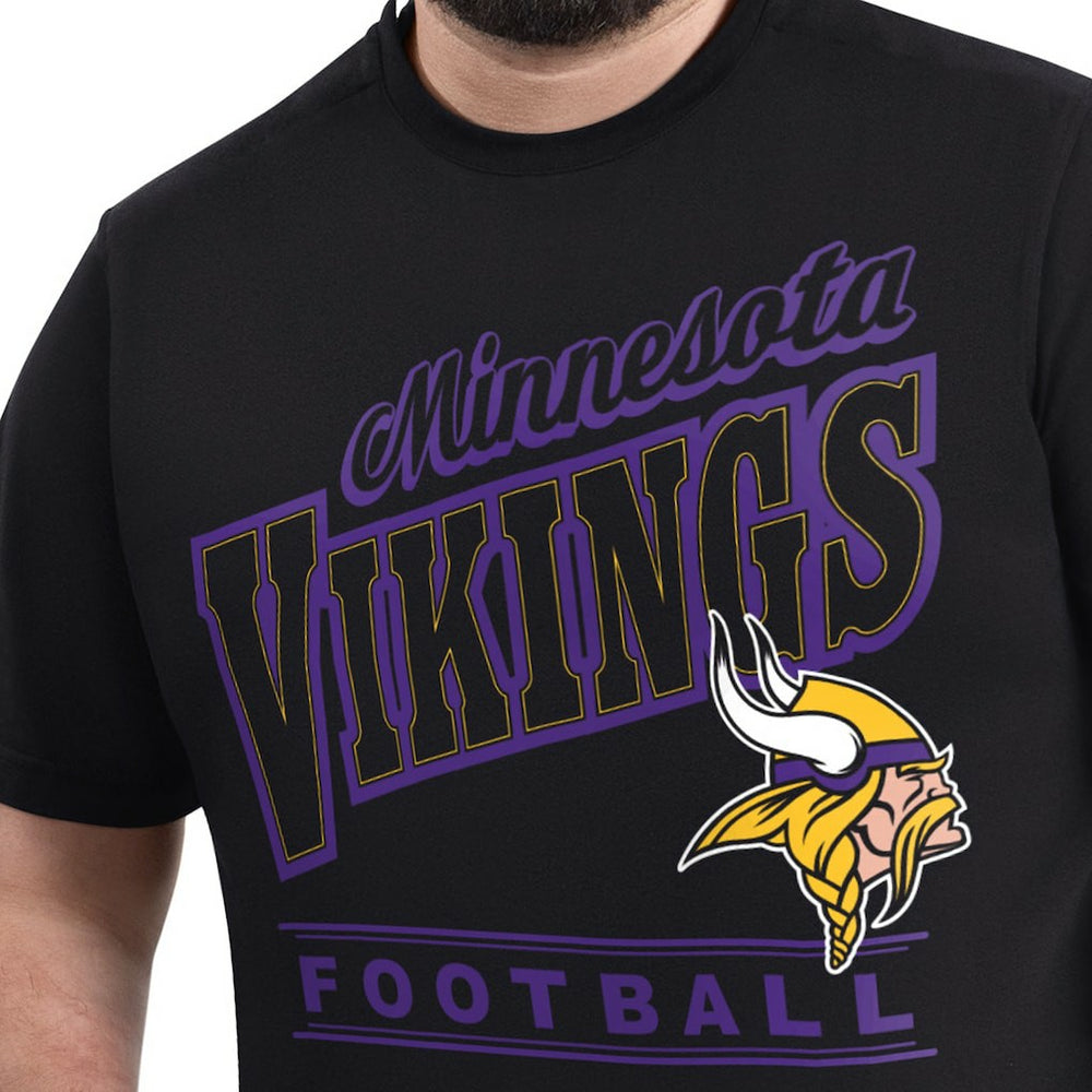 Minnesota Vikings  G-III Sports by Carl Banks Adaptive Headliner Graphic T-Shirt