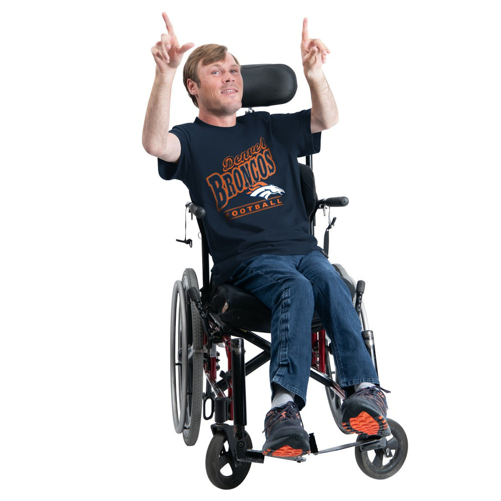 Denver Broncos  G-III Sports by Carl Banks Adaptive Headliner Graphic T-Shirt