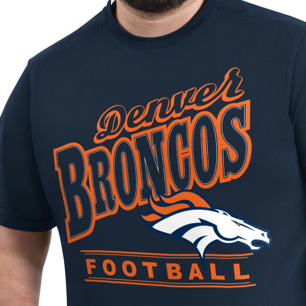 Denver Broncos  G-III Sports by Carl Banks Adaptive Headliner Graphic T-Shirt