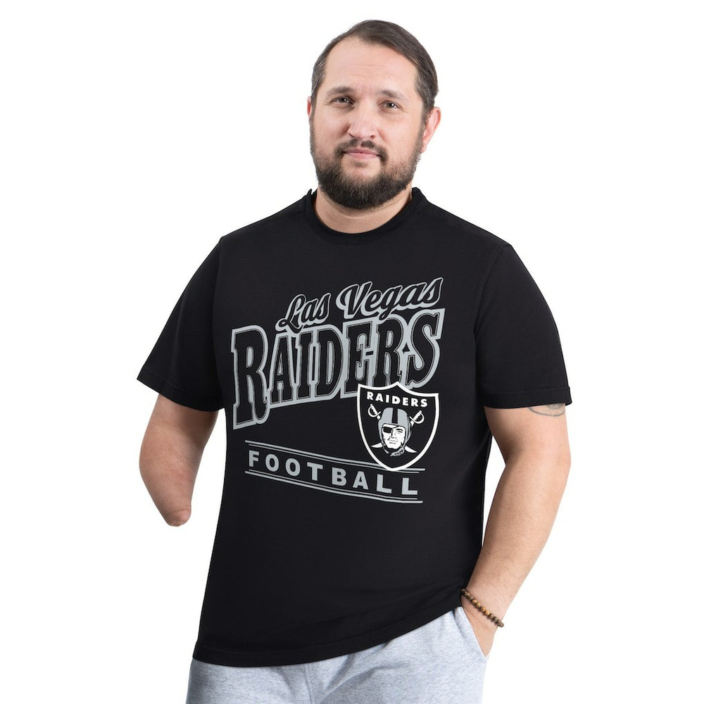 Las Vegas Raiders  G-III Sports by Carl Banks Adaptive Headliner Graphic T-Shirt