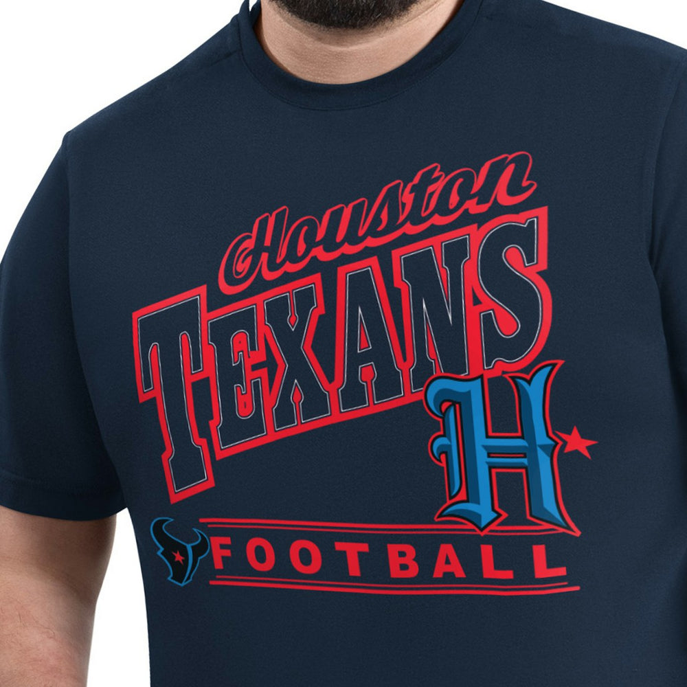 Houston Texans  G-III Sports by Carl Banks Adaptive Headliner Graphic T-Shirt
