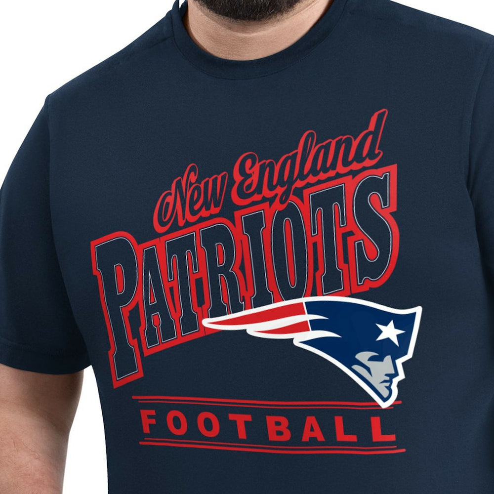 New England Patriots  G-III Sports by Carl Banks Adaptive Headliner Graphic T-Shirt