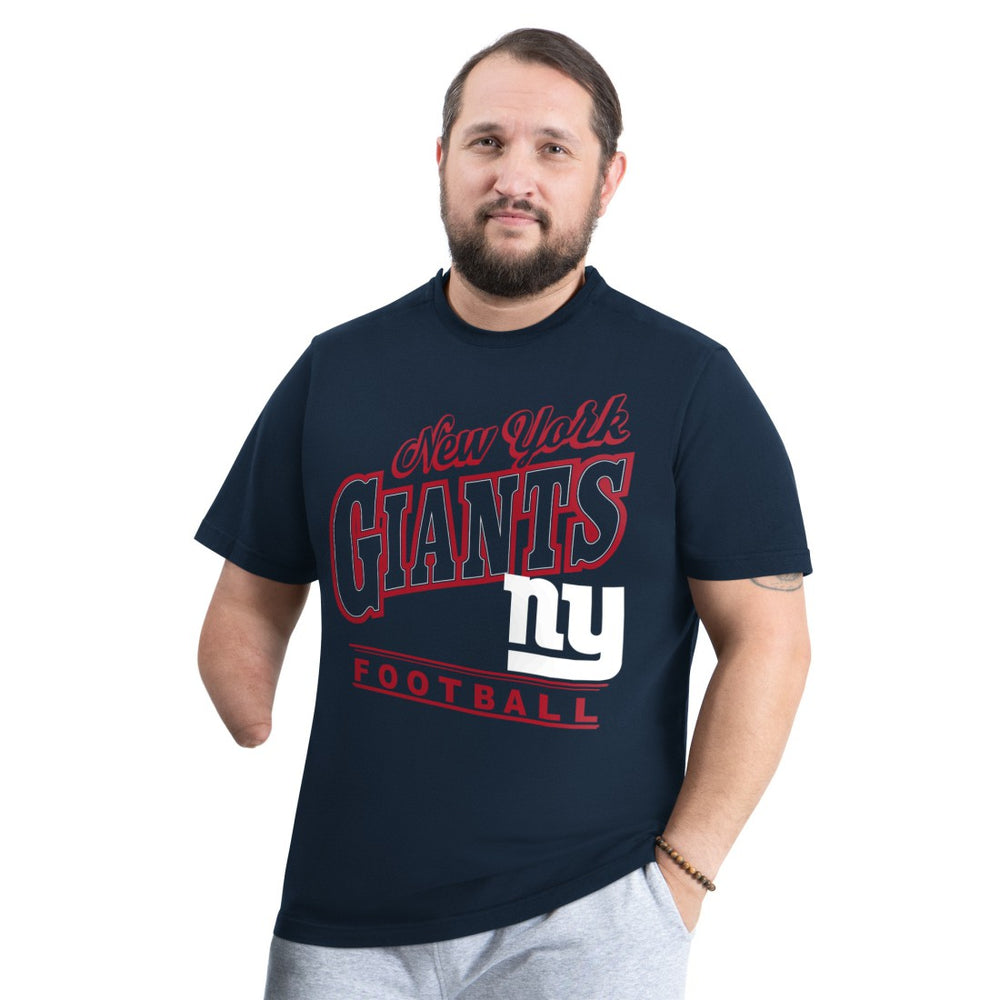 New York Giants  G-III Sports by Carl Banks Adaptive Headliner Graphic T-Shirt