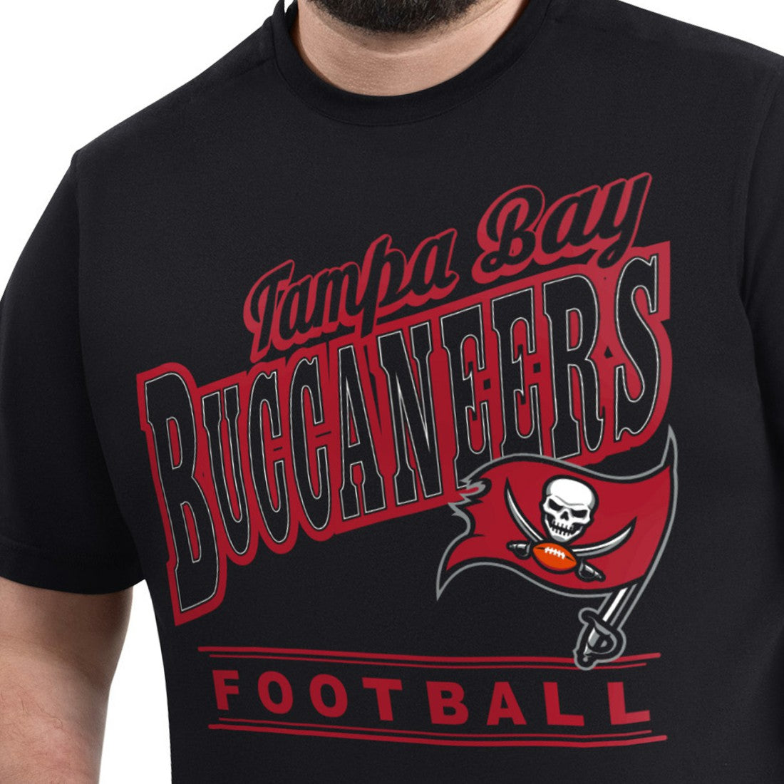Tampa Bay Buccaneers  G-III Sports by Carl Banks Adaptive Headliner Graphic T-Shirt