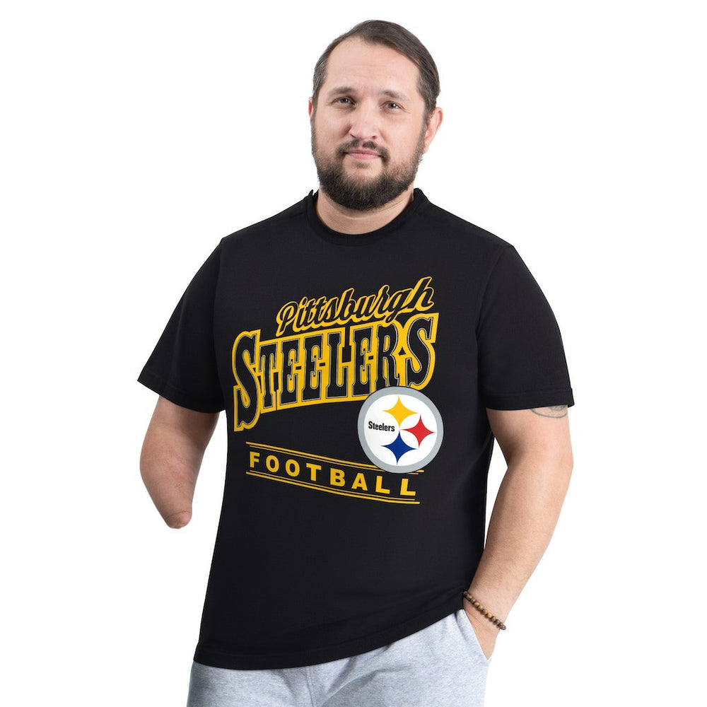 Pittsburgh Steelers  G-III Sports by Carl Banks Adaptive Headliner Graphic T-Shirt