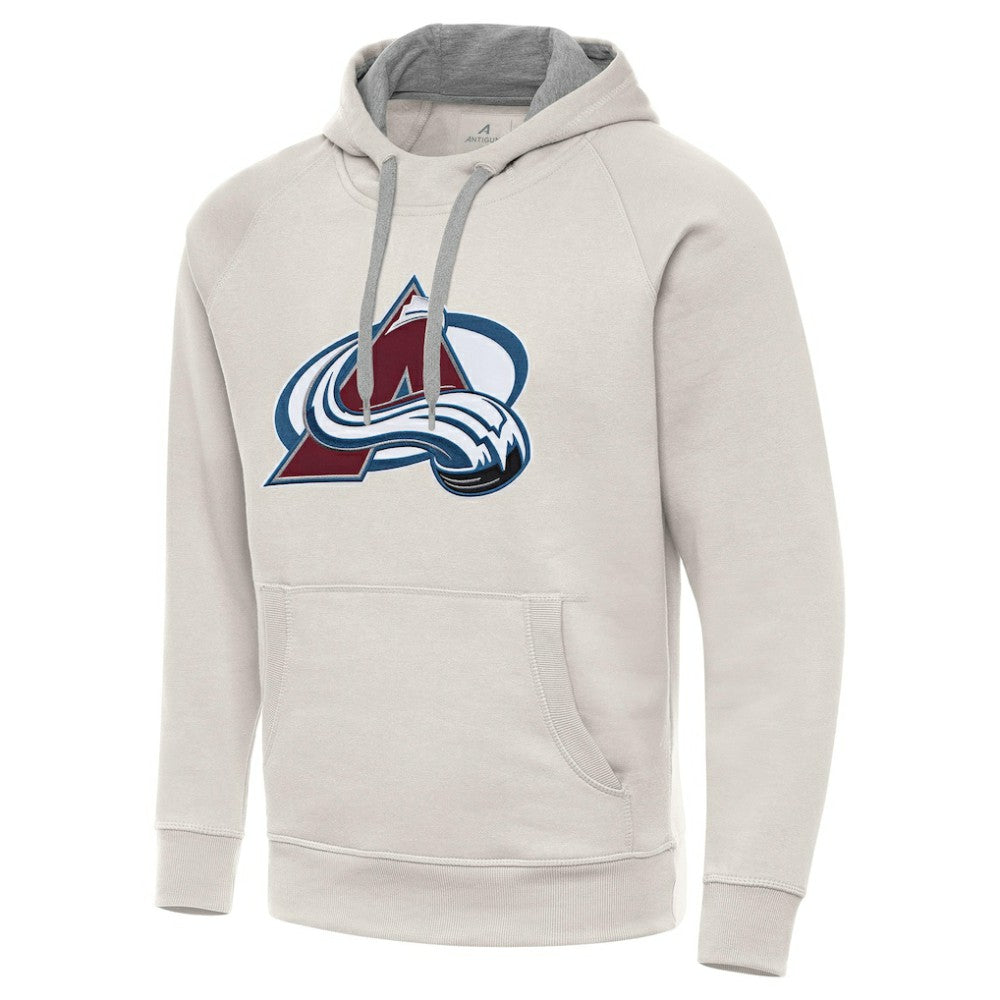 Colorado Avalanche Antigua Big Logo Victory Pullover Hoodie Discount