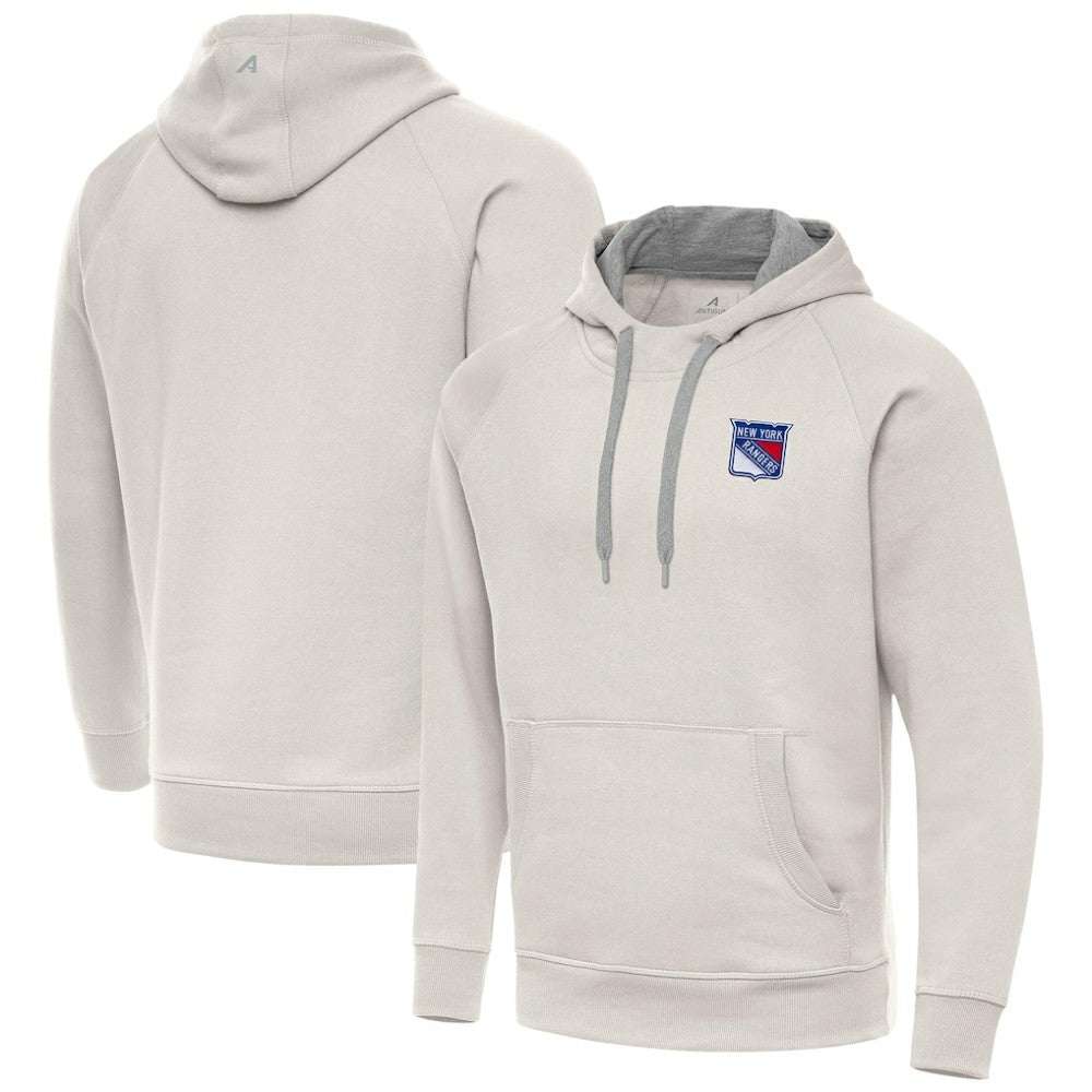 New York Rangers Antigua Victory Pullover Hoodie Outlet