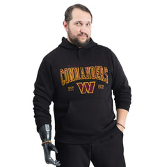 Washington Commanders  G-III Sports by Carl Banks Adaptive Team Spirit Graphic Fleece Pullover Hoodie