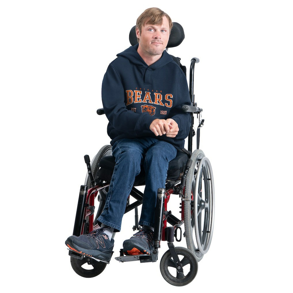 Chicago Bears  G-III Sports by Carl Banks Adaptive Team Spirit Graphic Fleece Pullover Hoodie