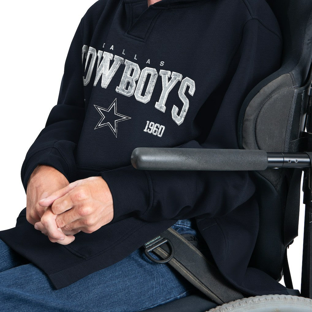 Dallas Cowboys  G-III Sports by Carl Banks Adaptive Team Spirit Graphic Fleece Pullover Hoodie