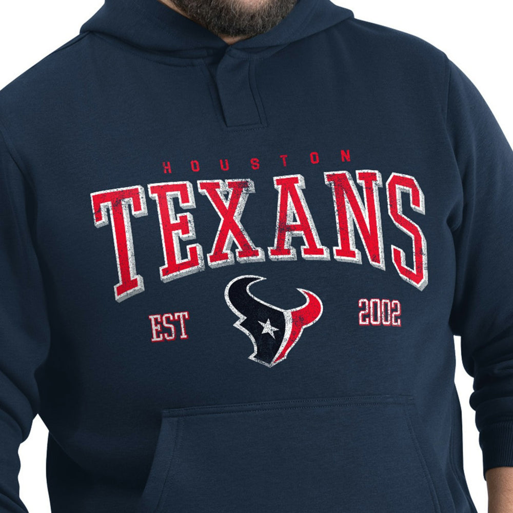 Houston Texans  G-III Sports by Carl Banks Adaptive Team Spirit Graphic Fleece Pullover Hoodie