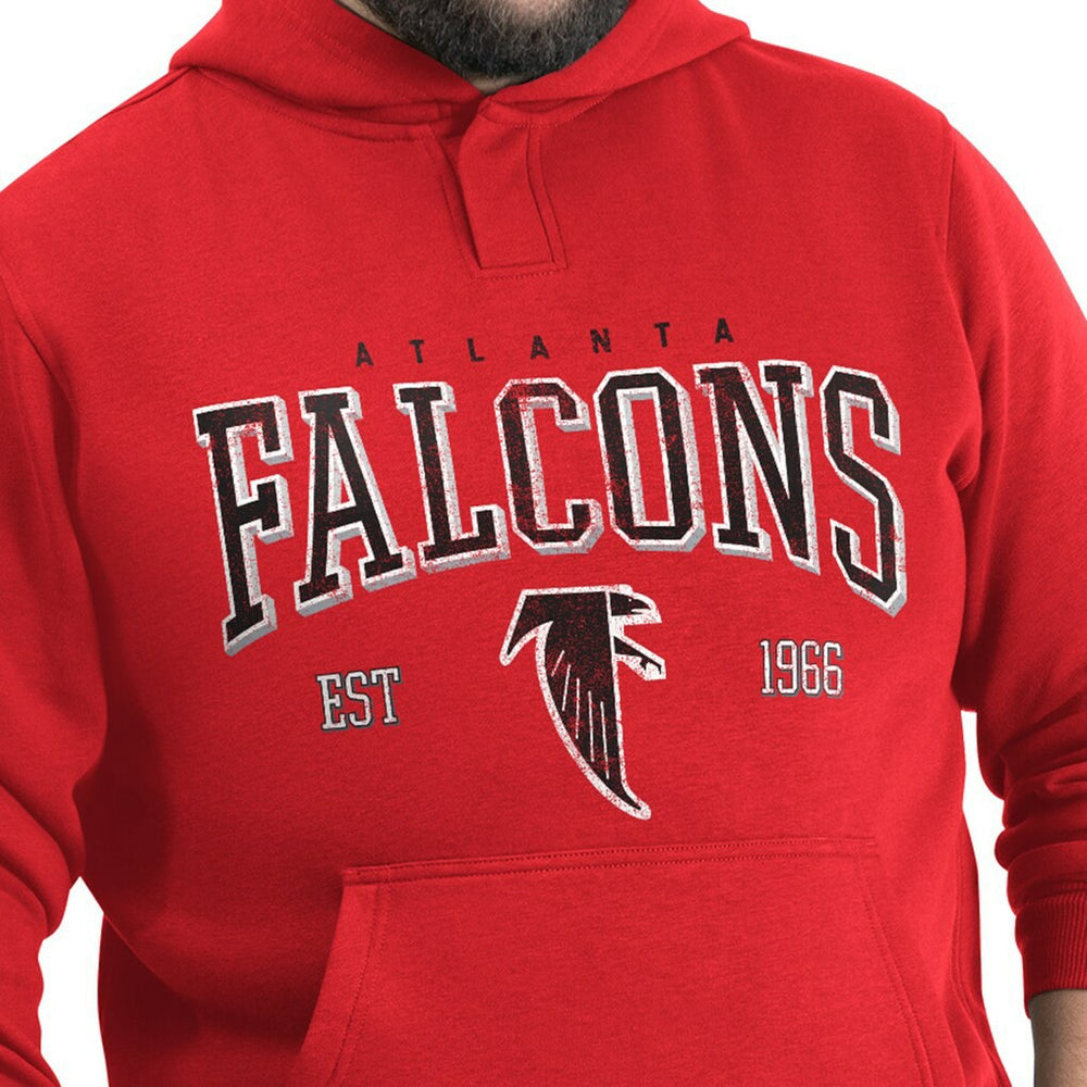 Atlanta Falcons  G-III Sports by Carl Banks Adaptive Team Spirit Graphic Fleece Pullover Hoodie