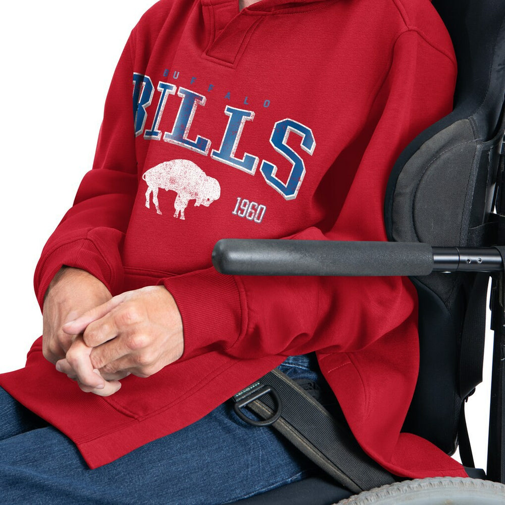 Buffalo Bills  G-III Sports by Carl Banks Adaptive Team Spirit Graphic Fleece Pullover Hoodie
