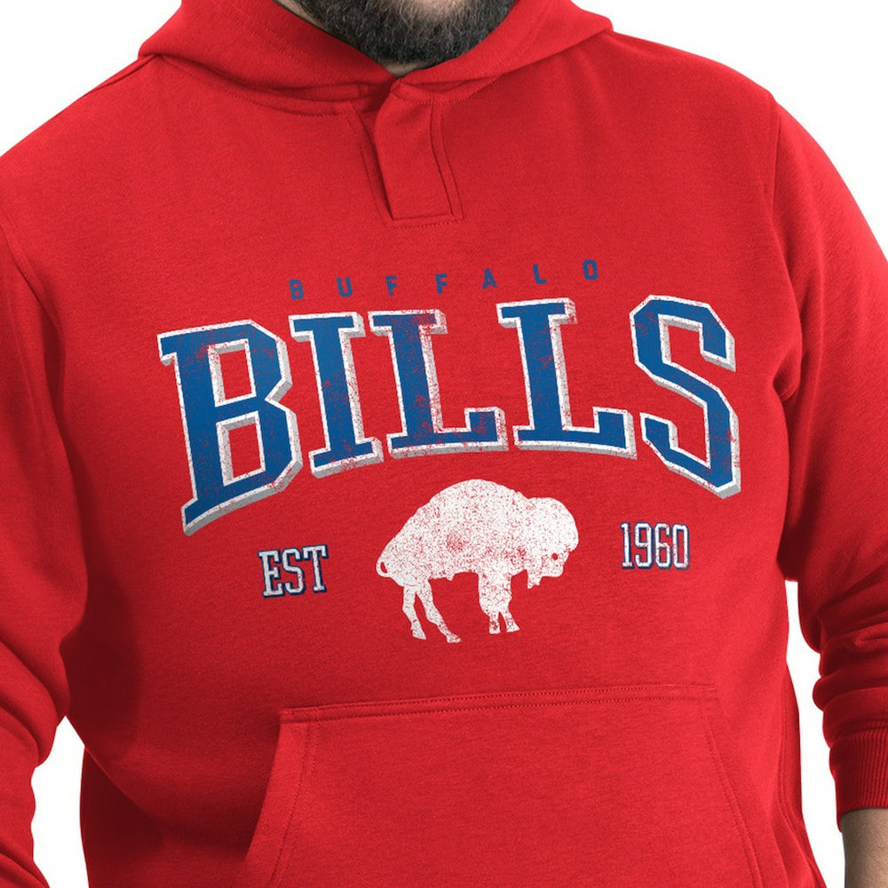 Buffalo Bills  G-III Sports by Carl Banks Adaptive Team Spirit Graphic Fleece Pullover Hoodie